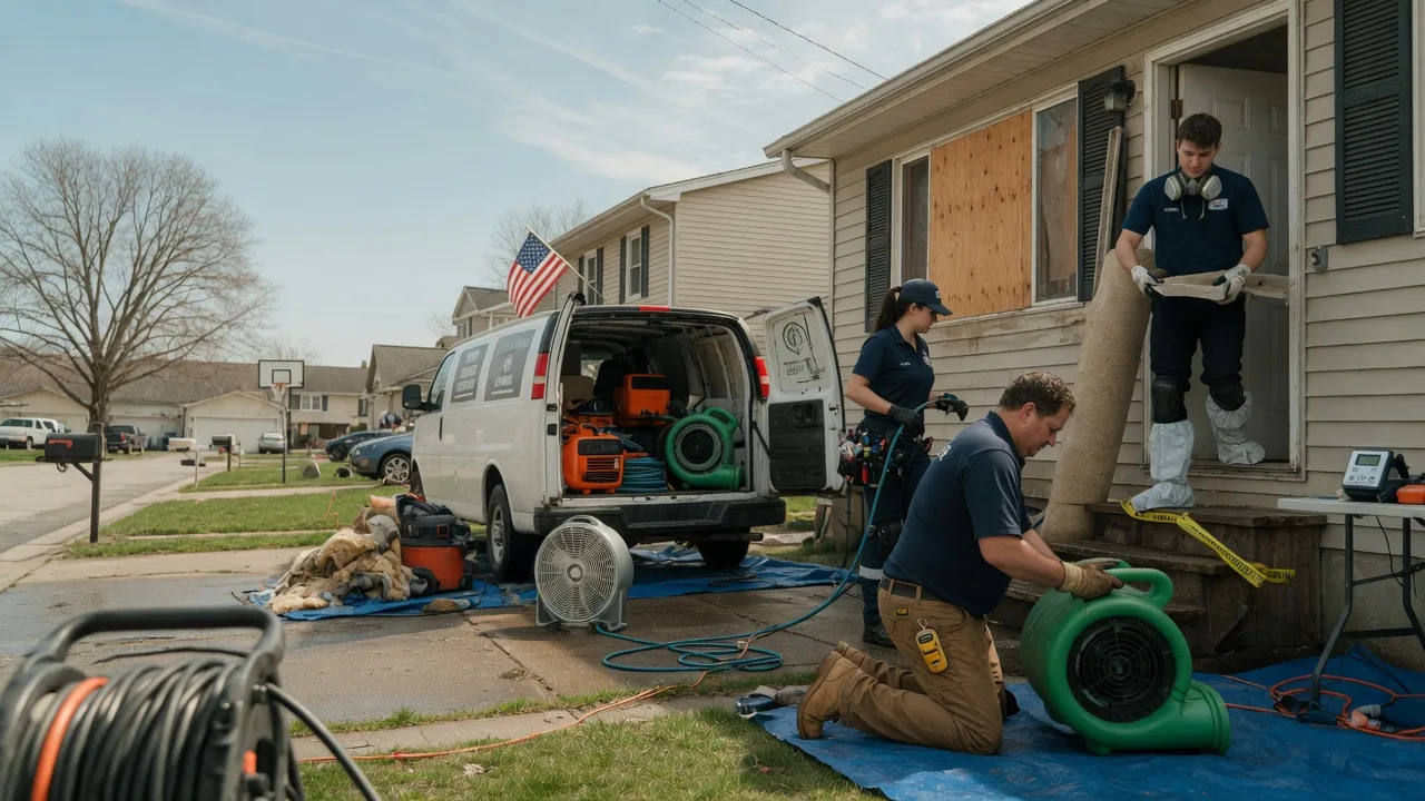 Water Damage Restoration in Gulfport, MS near me